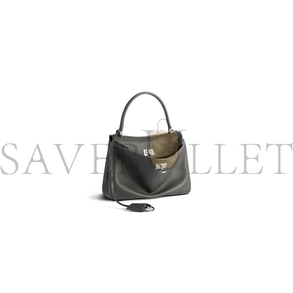 BALENCIAGA RODEO MINI TOTE SILVER HARDWARE (22.8*9.9*8.3cm) BALENCIAGA RODEO MINI TOTE SILVER HARDWARE (22.8*9.9*8.3cm)